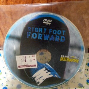 RIGHT FOOT FOR WARD TARNSWORLD SKATEBOARDING DVD