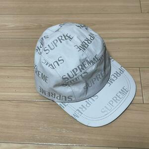 Supreme 3M Reflective Repeat Taped cap