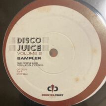 DISCO JUICE VOLUME 2 / SAMPLER Nick the record 変名 DJ FRIENDLY RE-EDIT収録_画像1