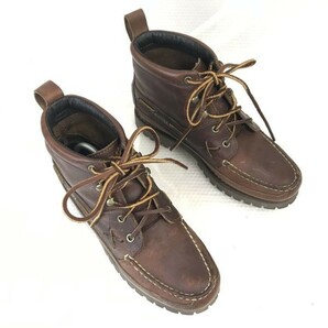 ラルフローレン/RALPH LAUREN☆本革/ショートブーツ【6B/22.0-23.0程度/茶/BROWN】ワーク/トレッキング/boots/Shoes◇bWB70-10