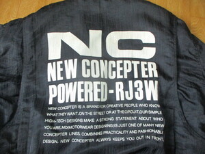 カドヤ　ビンテージ　サイズL　 ニューコンセプター NEW CONCEPTER 　中綿入りナイロンライダースジャケット　極美中古