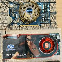 PCパーツ グラフィックボード まとめ サファイア Sapphire HD4870 512M GDDR5 geforce 9600 gt radeon hd 7750 sparkle one グラボ_画像3