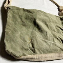 超人気! 40s フランス軍 ミュゼット バッグ ブレッド フレンチアーミー FRENCH ARMY MUSETTE BAG ショルダー SHOULDER レア olive オリーブ_画像10