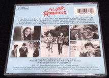 リトル・ロマンス　サントラCD★ジョルジュ・ドルリュー　ダイアンレイン A Little Romance Soundtrack Georges Delerue Diane Lane_画像3