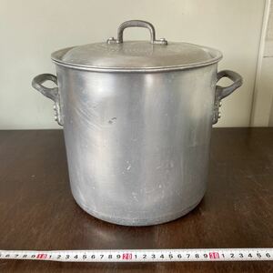  для бизнеса размер туловище type емкость для хранения ko собака печать aluminium контейнер кухня pot stock pot крышка имеется 21cm для кухни товар кухонная утварь б/у 8L