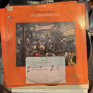 1979年作品DONALD BYRD JAZZトランペット奏者　ヴィンテージ　オールド　お値打ち品　インタレスティング　送料無料　ドキュメント　資料