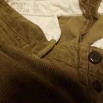 RRL リペア加工 コーデュロイパンツ vintage加工 w33インパクト21_画像7