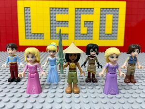 * Disney Princess * Lego Mini figlapntserusinterelala-ya. dragon. kingdom doll girl f lens B82803