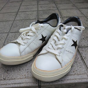 コンバース　CONVERSE　ワンスター　レザースニーカー　サイズ US8/26.5㎝