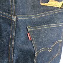 【Levis550ZXX】リーバイス550zxx デニムショーツ/オリジナル USA BIGE Vステッチ 赤耳 W29 デットストック ヴィンテージ 50s60s_画像2