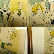 【真作】TOULOUSE-LAUTREC / トゥールーズ ロートレック 「JANE AVRIL 」「L’artisan Moderne 」リトグラフ / 石版画2枚セット 9i-6-028_画像4