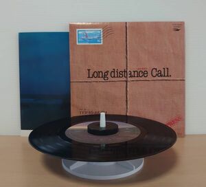 V-RECO◆7'EP-j◆即決◆寺尾聰◆6th【Long distance Call 長距離電話 c/w:夏の終りに… Passing Summer】■ETP-17435■