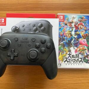 スマブラ Nintendo NINTENDO SWITCH PROコントローラー箱付きです。