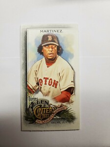 ペドロ・マルティネス Topps Allen&ginter baseball 2022 Pedro martinez ミニカード　レッドソックス