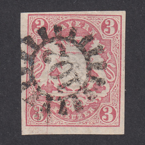 [bai L n( Germany )]1867 year (egemf.ruten)Mi#15 used . Classic stamp (z4UWBY6Aad)