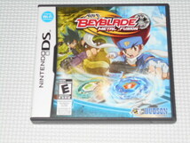 DS★BEYBLADE METAL FUSION 海外版 北米版★箱付・説明書付・ソフト付_画像1