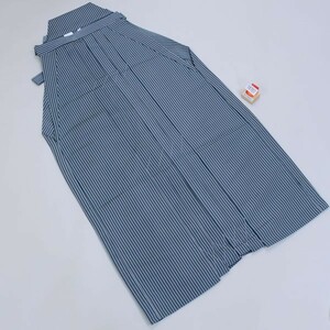  hakama horse riding hakama . hakama gray × navy kimono for for man hakama under 91cm M size new goods ( stock ) cheap rice field shop NO18707-m