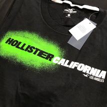 ☆送料無料☆L◎新品正規品◎ホリスター◎HOLLISTER◎UネックTシャツ◎送料込_画像2