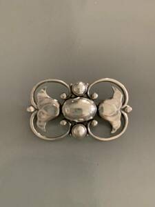  beautiful goods George Jensen GEORGJENSEN silver brooch 236A 925 GEORG JENSEN *