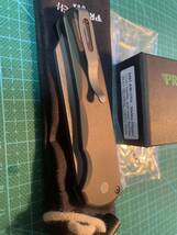 Protech Malibu Flipper Reverse Tanto GPK Exclusive Acid Wash 20CV Smooth Green Folder(GP knives限定モデル)_画像9