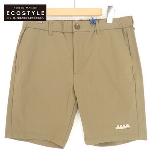 mutam-ta khaki MMJC-444090 stretch nylon short pants khaki 5 bottoms nylon men's used 