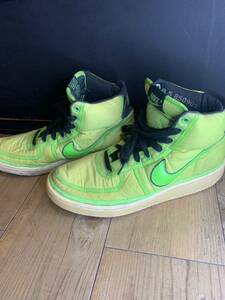 ★NIKE ナイキ　バンダル　ハイ　サプリーム　ヴィンテージ　エレクトリックグリーン US9.5 27.5cm 325317-331★