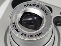 3893★ R50516　 Konica コニカ　AF Fantasio 60z ファンタジオ　ZOOM　35-62mm　ソフトケース付き ★_画像6