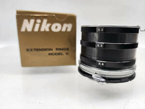 5182★ R50509　Nikon ニコン　エクステンションリング　K型　K1・2・3・4・5　箱付き ★