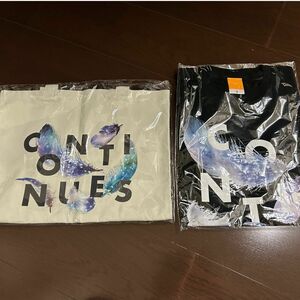 羽生結弦選手　コンティニュー　continue グッズ　トートバッグ　Tシャツ