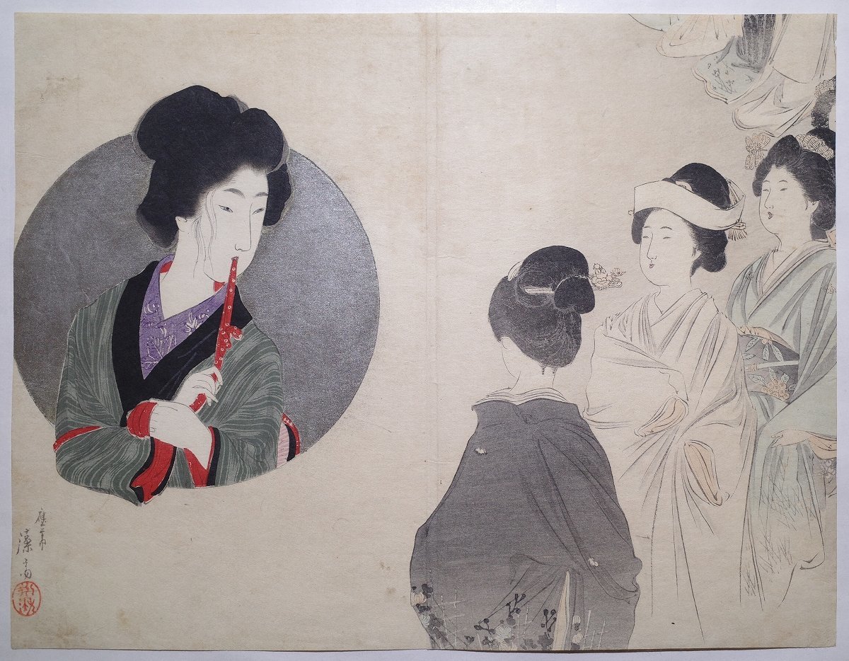 Yahoo!オークション -「木版 口絵」(浮世絵、版画) (絵画)の落札相場