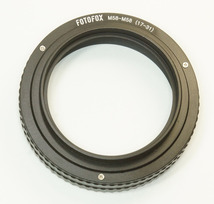 FOTOFOX M58-M58 17-31mm ヘリコイドリング 可変厚中間リング 直進式 接写 引伸レンズ プロジェクター フォーカシング・ヘリコイド_画像2