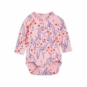 新品 12-18m Mini Rodini unicorns bodysuit