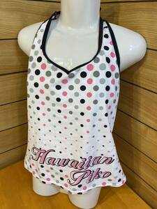  beautiful goods! lady's swimsuit tops M size dot halter-neck 