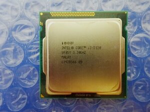 【現状品】【1枚】CPU / SR05Y / CORE i3-2120 / 3.30GHz / CPU / INTEL / デスクトップ / ワークステーション / 動作品から抜き取り