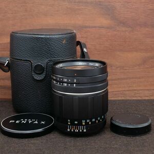 ☆美品・完動☆Asahi Opt. Takumar F2 100mm M42マウント ペンタックス タクマー 超希少 レンズ状態良好！☆送料無料・保証付☆2308061I