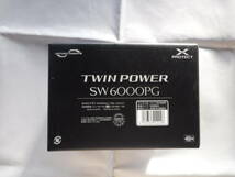 新品シマノｓhiｍａｎｏ　２１　TWIN POWAER SW ツインパワーＳＷ６０００ＰＧ_画像1