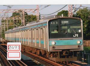【鉄道写真】[2491]JR西日本 205系0番台 阪和線 2008年11月頃撮影、鉄道ファンの方へ、お子様へ