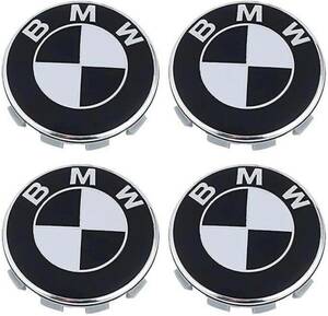 BMW wheel cap 56mm new goods unused BMW wheel center cap black white 