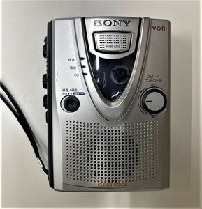 Y SONY カセットレコーダー カセットテープレコーダー TCM-400 ポータブル 通電のみ確認 昭和レトロ