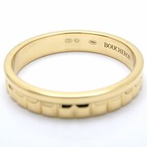 ブシュロン Boucheron キャトル ラディアント リング 指輪 ハーフ JAL00251 #57 16.5号 K18YG イエローゴールド / 290242【中古】_画像7