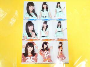 NMB48 渋谷凪咲【グループSHOP 限定生写真3種コンプ×3セット】AKB48グループ 羽田空港 アクアシティ お台場