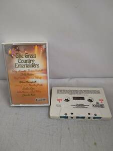 C0029 cassette tape The Great Country Entertainers Glen Campbell Roy Clark Loretta Lynn