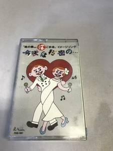 C0251 カセットテープ　【今夜は秘密の… 岸田智史,生田智子】