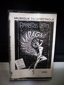 C8106　カセットテープ　Paradis Latin Musique Du Spectacle Paradis Latin &#34;Champagne&#34; , Music Hall, France