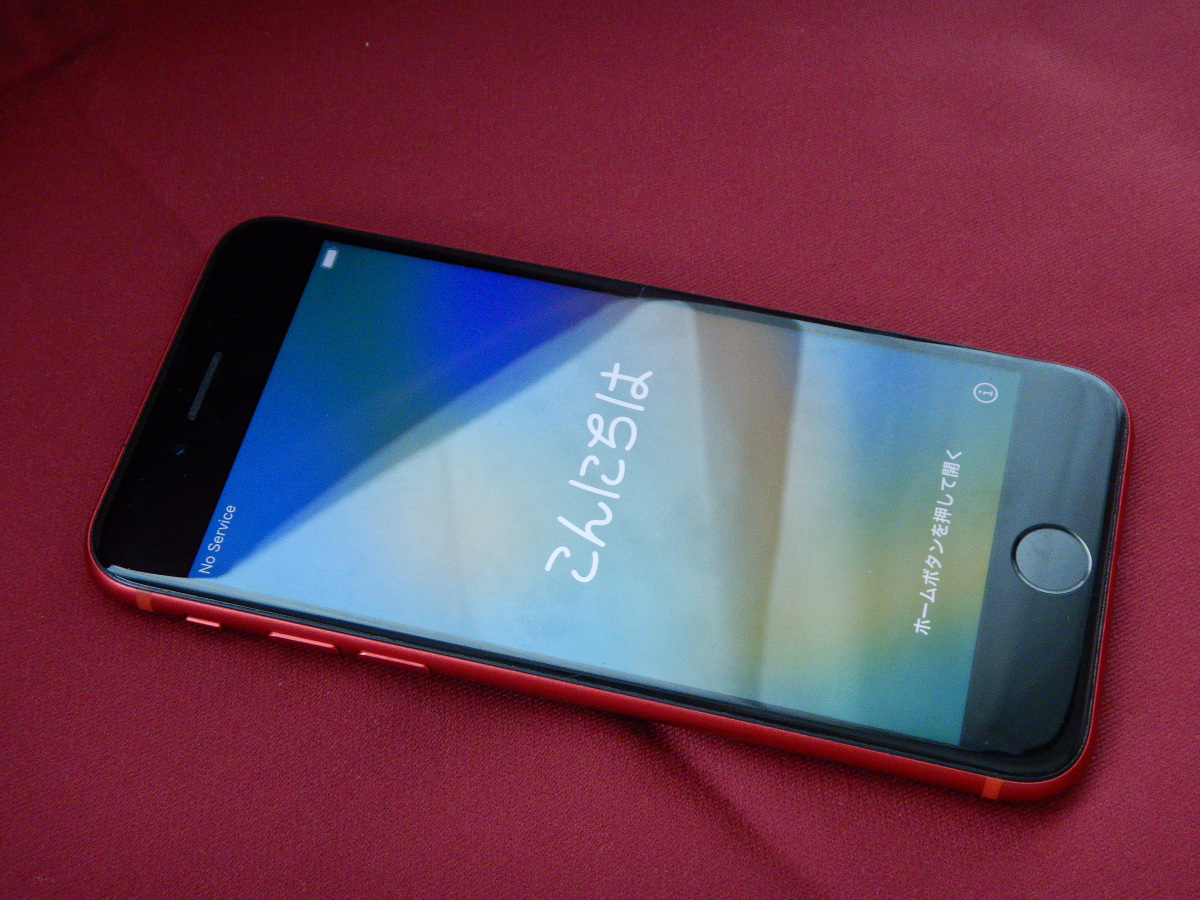 SIMフリー iPhone SE (第2世代)PRODUCT RED 64GB バッテリー最大容量