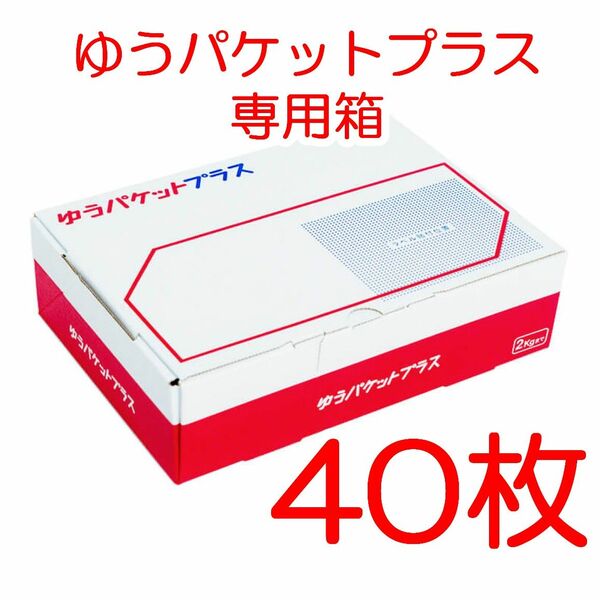 40枚 匿名配送 ゆうパケットプラス専用箱 梱包資材