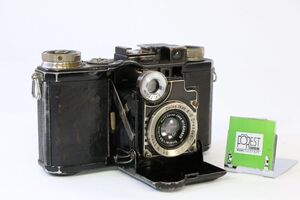 【同梱歓迎】ジャンク■Zeiss Ikon Super Nettel A-G Dresden Triotar 5cm F3.5■13197