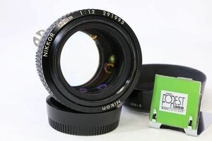 【同梱歓迎】実用■ニコン Nikon AI-S Nikkor 50mm F1.2■8717