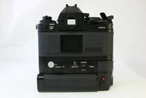 【同梱歓迎】外観綺麗■Canon f-1 MotorDrive■シャッター全速・露出計完動■グリップ完動■6491_画像3