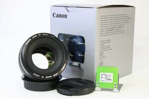 【同梱歓迎】【動作保証・点検済】 極上品■キヤノン Canon EF 50mm F1.4 USM 元箱■13525